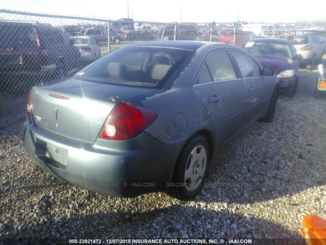 1G2ZF55B064154758 - 2006 PONTIAC G6 SE GREEN photo 4