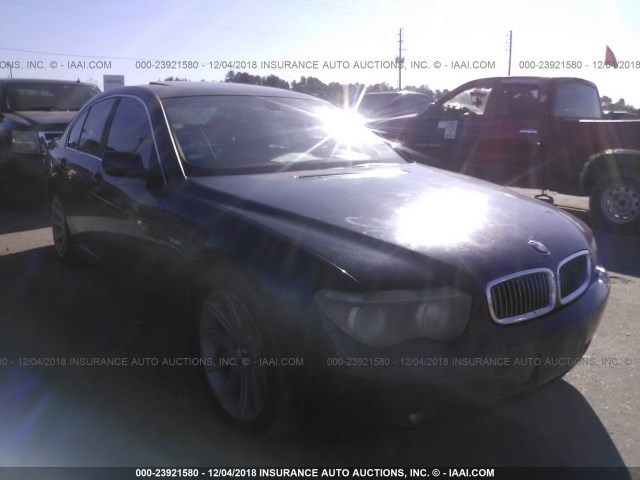 WBAGL63413DP64716 - 2003 BMW 745 I BLUE photo 1