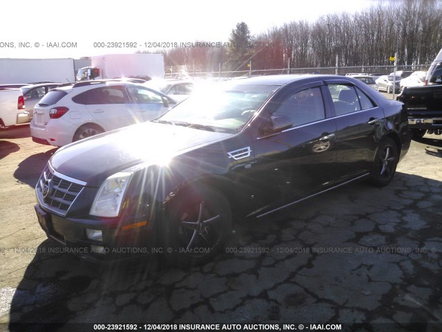 1G6DD67V390125973 - 2009 CADILLAC STS BLACK photo 2