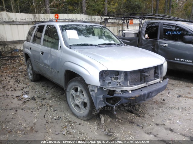 1GNDS33S992119619 - 2009 CHEVROLET TRAILBLAZER LT SILVER photo 1