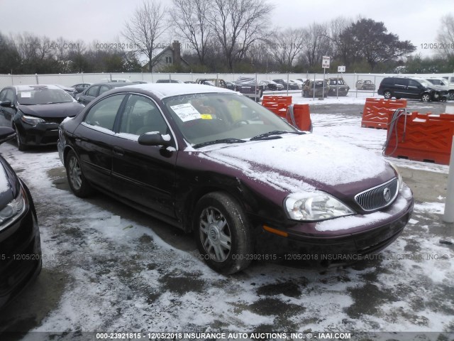 1MEHM50U05A616448 - 2005 MERCURY SABLE GS BURGUNDY photo 1