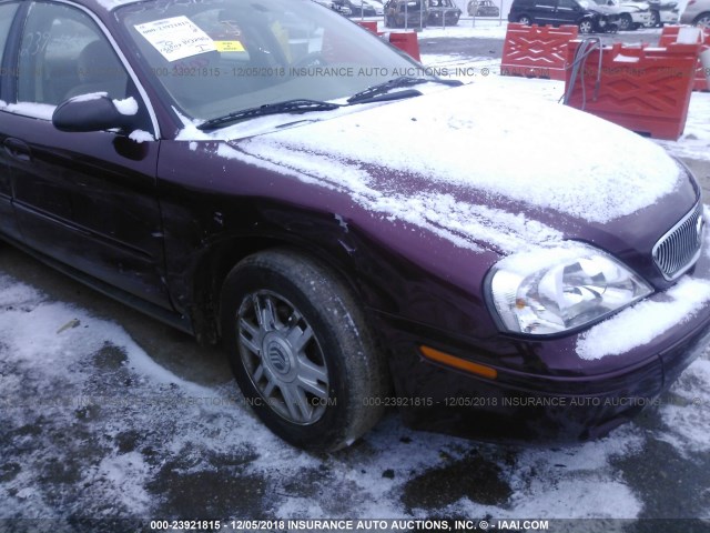 1MEHM50U05A616448 - 2005 MERCURY SABLE GS BURGUNDY photo 6