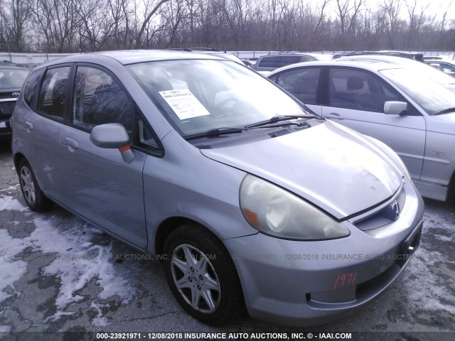 JHMGD37477S037900 - 2007 HONDA FIT SILVER photo 1