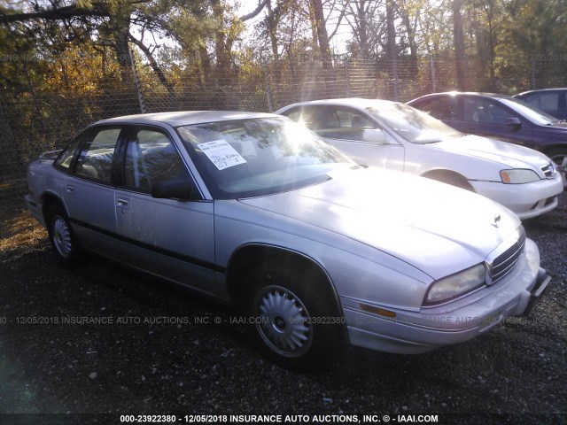 2G4WB54T0P1453826 - 1993 BUICK REGAL CUSTOM SILVER photo 1