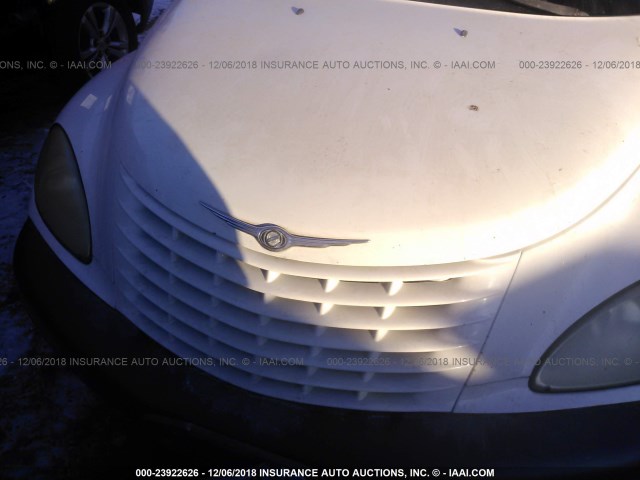 3C4FY58B72T267261 - 2002 CHRYSLER PT CRUISER TOURING WHITE photo 6