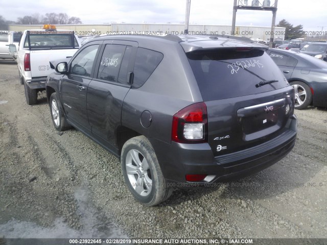 1C4NJDBB7GD684234 - 2016 JEEP COMPASS SPORT GRAY photo 3