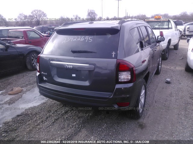 1C4NJDBB7GD684234 - 2016 JEEP COMPASS SPORT GRAY photo 4