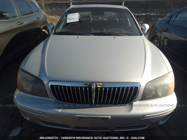 KMHFU45E63A244501 - 2003 HYUNDAI XG 350 SILVER photo 6