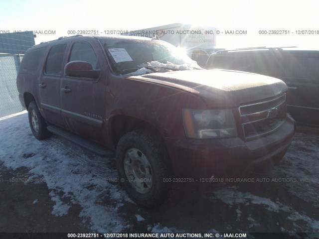 1GNSKJE37BR182846 - 2011 CHEVROLET SUBURBAN K1500 LT MAROON photo 1