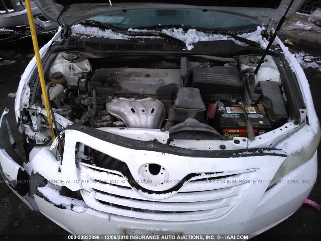 4T1BE46K49U902940 - 2009 TOYOTA CAMRY SE/LE/XLE WHITE photo 10