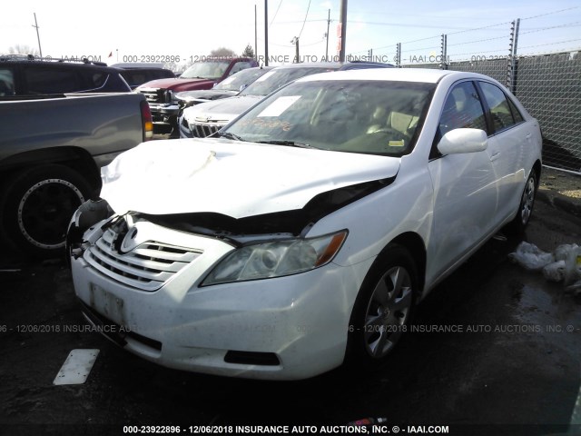 4T1BE46K49U902940 - 2009 TOYOTA CAMRY SE/LE/XLE WHITE photo 2