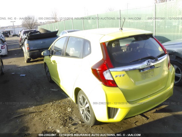 JHMGK5H79GX028449 - 2016 HONDA FIT EX/EXL GREEN photo 3