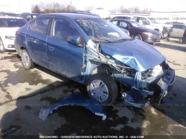 ML32F3FJ5HHF07973 - 2017 MITSUBISHI MIRAGE G4 ES Mavi foto 1