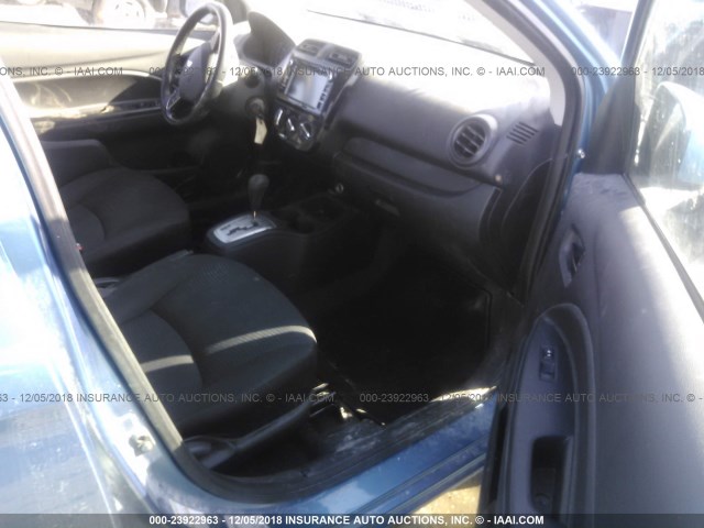ML32F3FJ5HHF07973 - 2017 MITSUBISHI MIRAGE G4 ES Mavi foto 5
