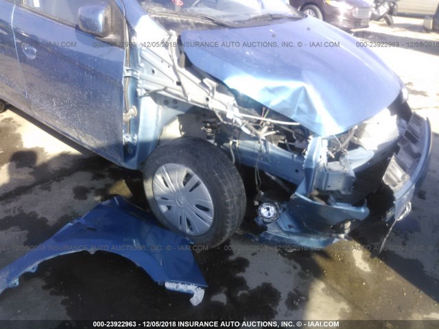 ML32F3FJ5HHF07973 - 2017 MITSUBISHI MIRAGE G4 ES Mavi foto 6