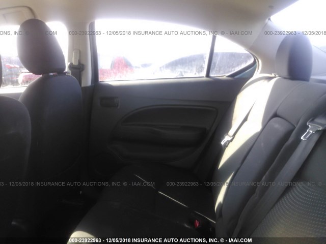 ML32F3FJ5HHF07973 - 2017 MITSUBISHI MIRAGE G4 ES Mavi foto 8