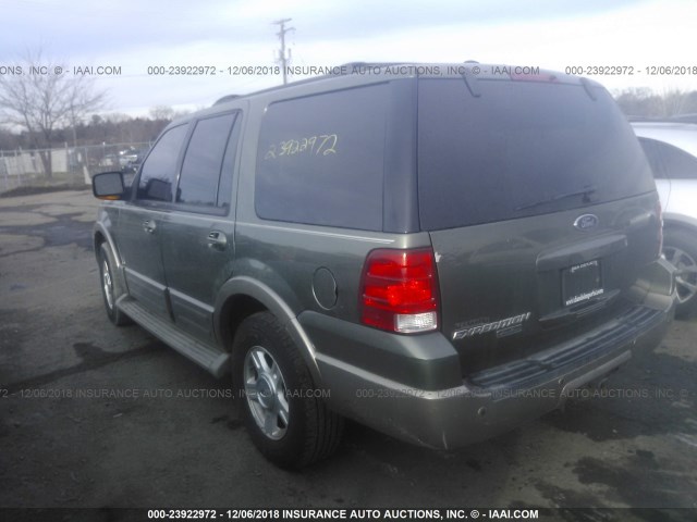 1FMFU18L94LA56697 - 2004 FORD EXPEDITION EDDIE BAUER GREEN photo 3