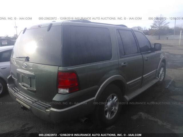 1FMFU18L94LA56697 - 2004 FORD EXPEDITION EDDIE BAUER GREEN photo 4