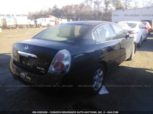 1N4BL11D66N388148 - 2006 NISSAN ALTIMA SE/SL/SE-R BLACK photo 4