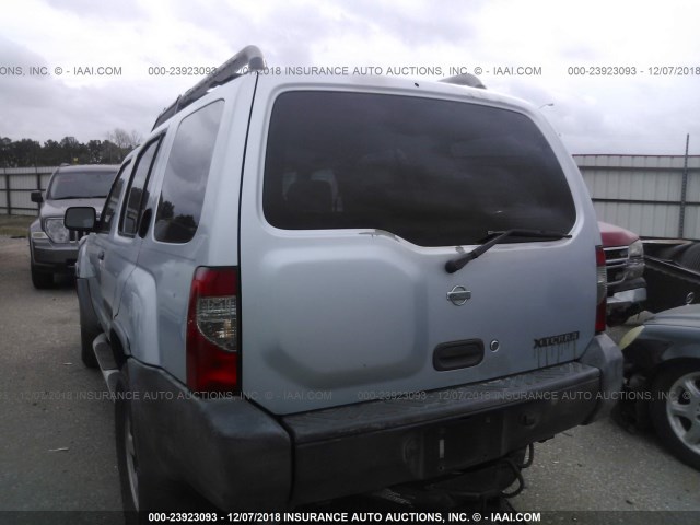 5N1ED28T51C540802 - 2001 NISSAN XTERRA XE/SE SILVER photo 3