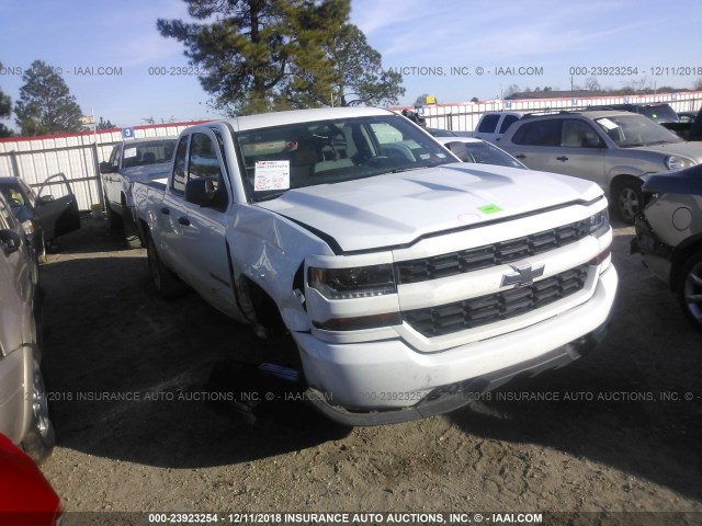 1GCRCPEC7HZ408030 - 2017 CHEVROLET SILVERADO C1500 CUSTOM WHITE photo 1