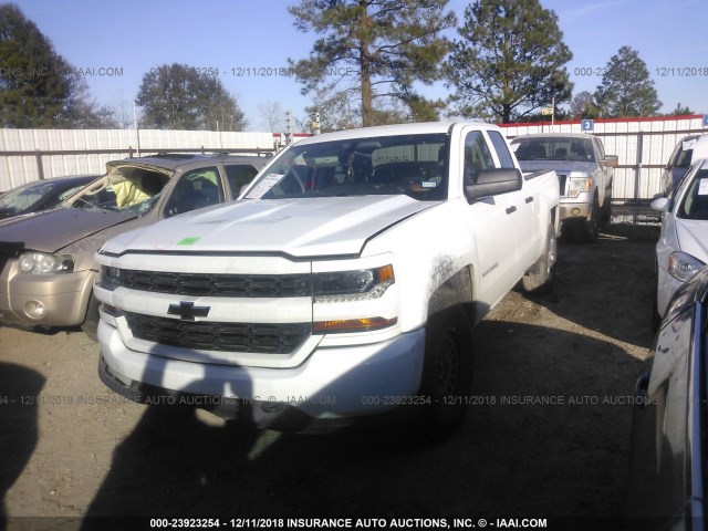 1GCRCPEC7HZ408030 - 2017 CHEVROLET SILVERADO C1500 CUSTOM WHITE photo 2