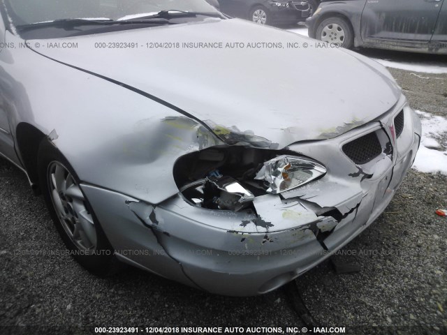 1G2NF52E44M589566 - 2004 PONTIAC GRAND AM SE1 SILVER photo 6