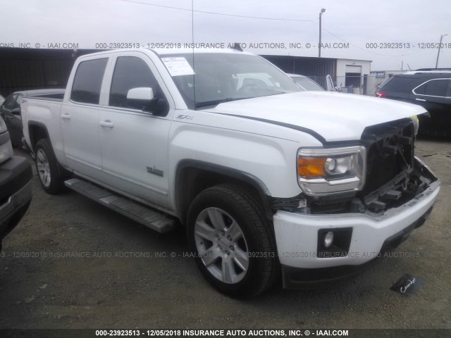 3GTP1UEC5FG156061 - 2015 GMC SIERRA C1500 SLE WHITE photo 1