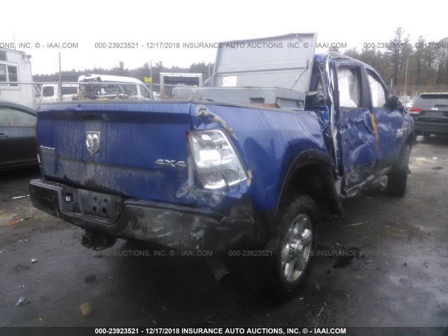 3C6UR5DJ5GG113009 - 2016 RAM 2500 SLT BLUE photo 4