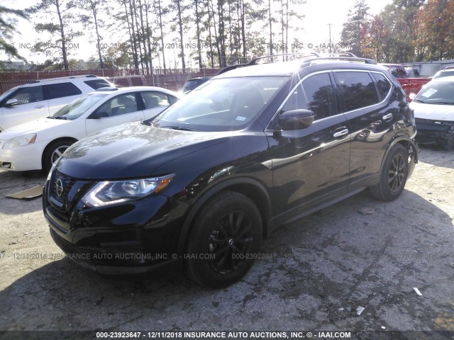 5N1AT2MT7JC753855 - 2018 NISSAN ROGUE S/SL BLACK photo 2