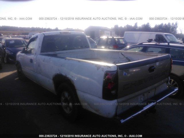 1GCEC14X63Z309689 - 2003 CHEVROLET SILVERADO C1500 WHITE photo 3