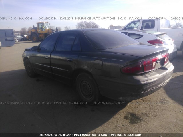 2G4WB52K331251728 - 2003 BUICK REGAL LS BLACK photo 3