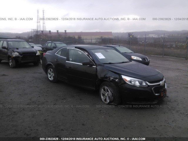 1G11A5SL6FF335526 - 2015 CHEVROLET MALIBU LS BLACK photo 1