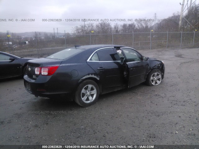 1G11A5SL6FF335526 - 2015 CHEVROLET MALIBU LS BLACK photo 4