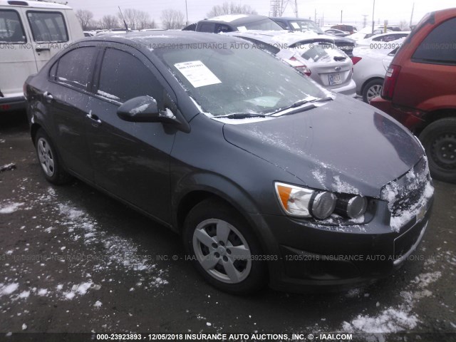 1G1JA5SH9D4245548 - 2013 CHEVROLET SONIC LS 黑色 照片 1