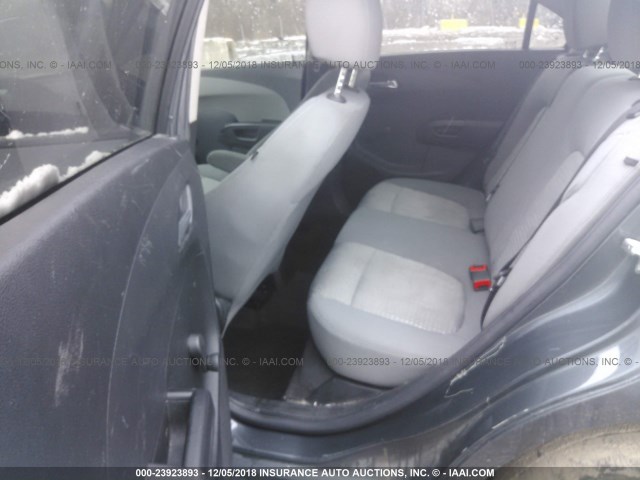 1G1JA5SH9D4245548 - 2013 CHEVROLET SONIC LS 黑色 照片 8