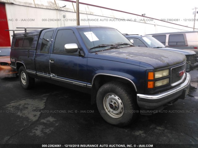 2GTFK29K6R1591733 - 1994 GMC SIERRA K2500 BLUE photo 1