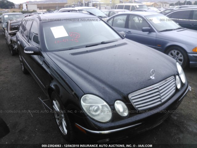 WDBUH83J04X161960 - 2004 MERCEDES-BENZ E 500 4MATIC BLACK photo 1