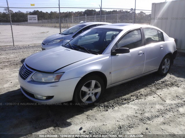 1G8AL58F87Z131503 - 2007 SATURN ION LEVEL 3 SILVER photo 2