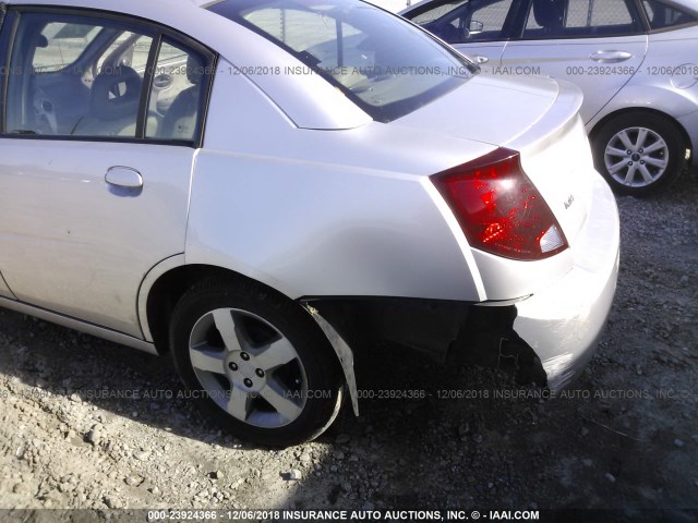 1G8AL58F87Z131503 - 2007 SATURN ION LEVEL 3 SILVER photo 6