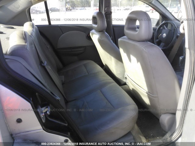 1G8AL58F87Z131503 - 2007 SATURN ION LEVEL 3 SILVER photo 8