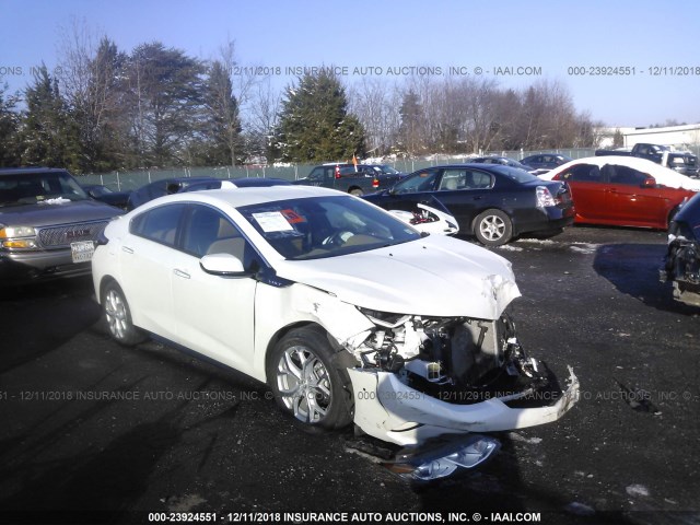 1G1RD6S50HU114634 - 2017 CHEVROLET VOLT PREMIER WHITE photo 1