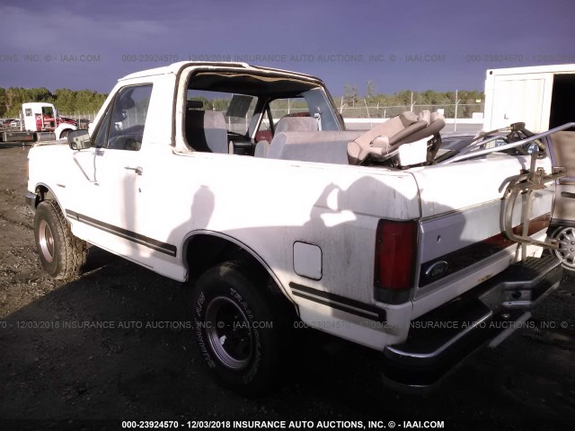 1FMEU15N1JLA06230 - 1988 FORD BRONCO U100 GOLD photo 3