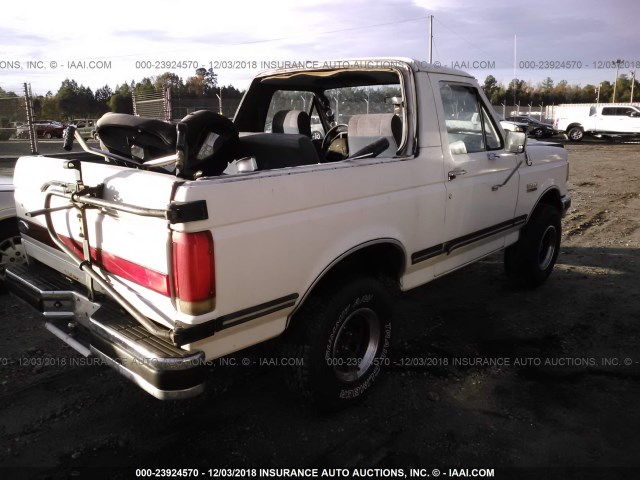 1FMEU15N1JLA06230 - 1988 FORD BRONCO U100 GOLD photo 4