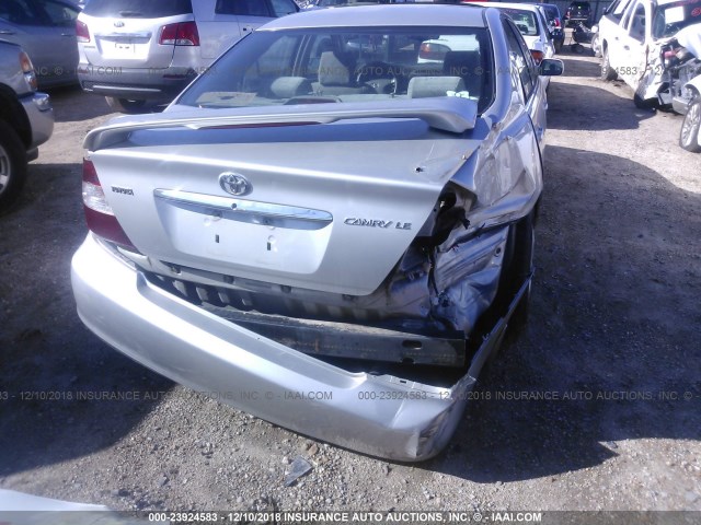 4T1BE30K92U562015 - 2002 TOYOTA CAMRY LE/XLE/SE SILVER photo 6