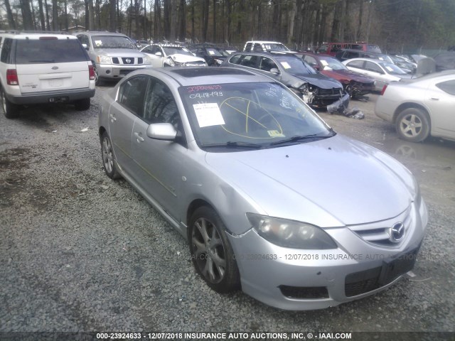 JM1BK323171654005 - 2007 MAZDA 3 S SILVER photo 1