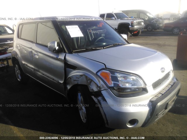 KNDJT2A22A7701994 - 2010 KIA SOUL +/!/SPORT SILVER photo 1