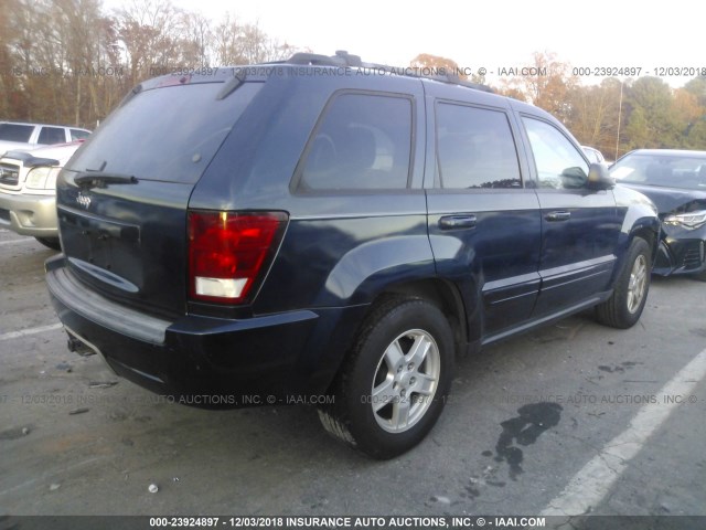 1J4GS48K55C566483 - 2005 JEEP GRAND CHEROKEE LAREDO/COLUMBIA/FREEDOM 蓝色 照片 4