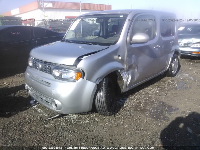 JN8AZ2KR1BT200134 - 2011 NISSAN CUBE S/SL/KROM SILVER photo 6