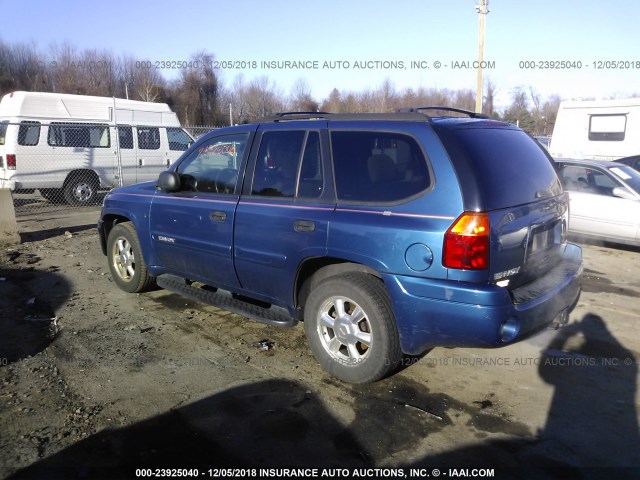 1GKDT13S552113213 - 2005 GMC ENVOY BLUE photo 3